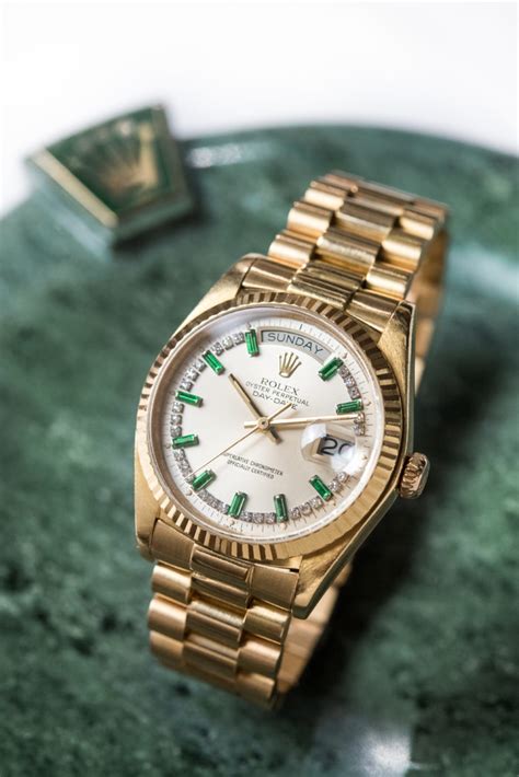 rolex day just oro smeraldi